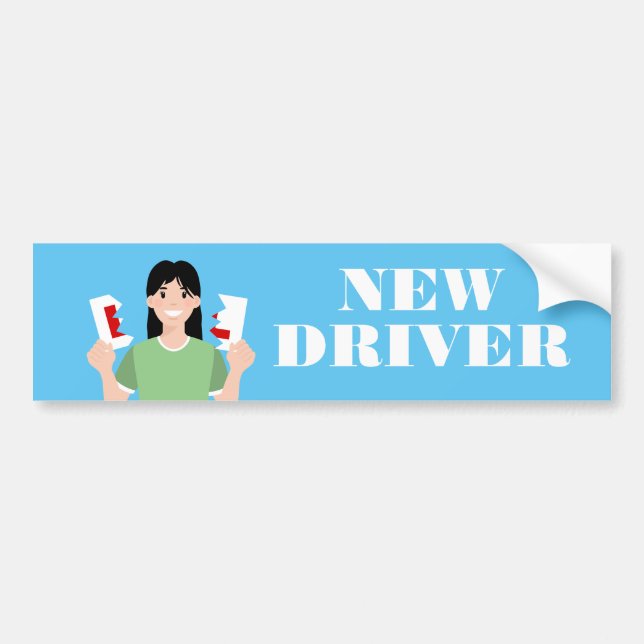 Autocollant De Voiture Nouveau pilote Avatar (Devant)