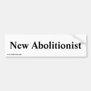 Autocollant De Voiture nouvel abolitionniste