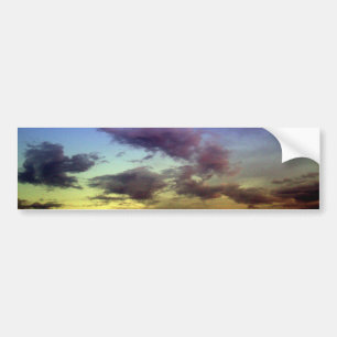 Autocollant De Voiture Nuages au coucher du soleil