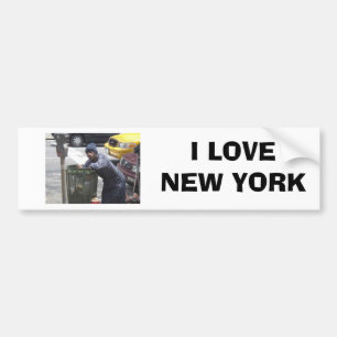 Autocollant De Voiture ny-bum00 [1], J'AIME NEW YORK