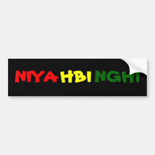 Autocollant De Voiture Nyahbinghi
