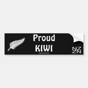 Autocollant De Voiture NZ Silver Fern Emblem National Emblem Cadeau Patri