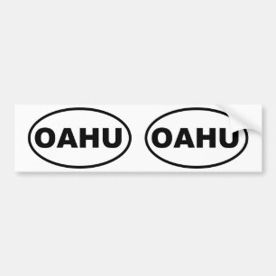 AUTOCOLLANT DE VOITURE OAHU