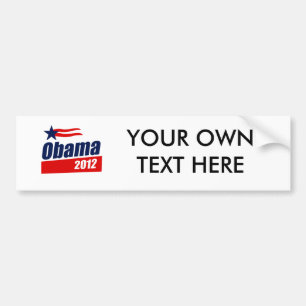 Autocollant De Voiture Obama 2012
