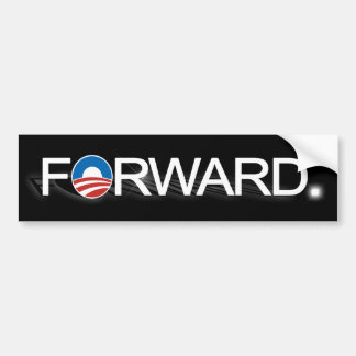 Autocollant De Voiture Obama 2012, adhésif pour pare-chocs noir en avant