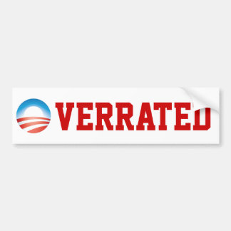 Autocollant De Voiture Obama a surestimé