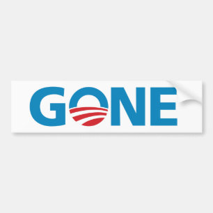 Autocollant De Voiture Obama, adhésif pour pare-chocs "ALLÉ"