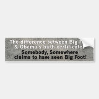 Obama contre la grande copie de pied