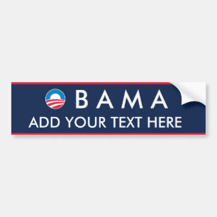 Autocollant De Voiture Obama : Créez vos propres