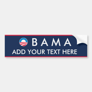 Autocollant De Voiture Obama : Créez vos propres