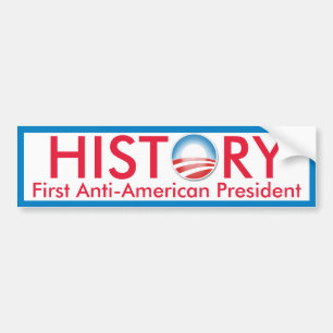 Autocollant De Voiture Obama fait l'histoire
