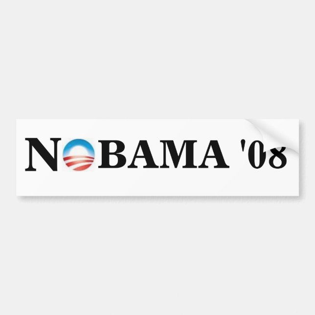Autocollant De Voiture obama, FRAUDE de BAMA - customisée - C… - (Devant)