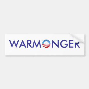 Autocollant De Voiture Obama le belliciste