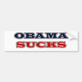 Autocollant De Voiture Obama suce l'adhésif pour pare-chocs