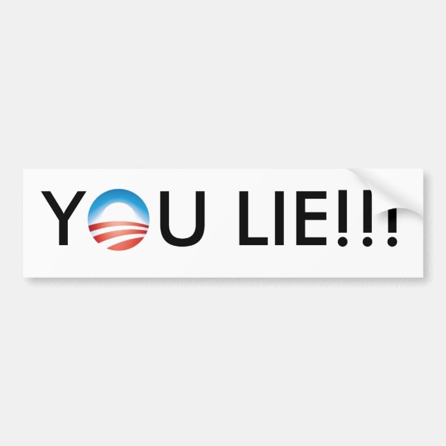 Autocollant De Voiture Obama vous vous trouvez ! ! ! (Devant)