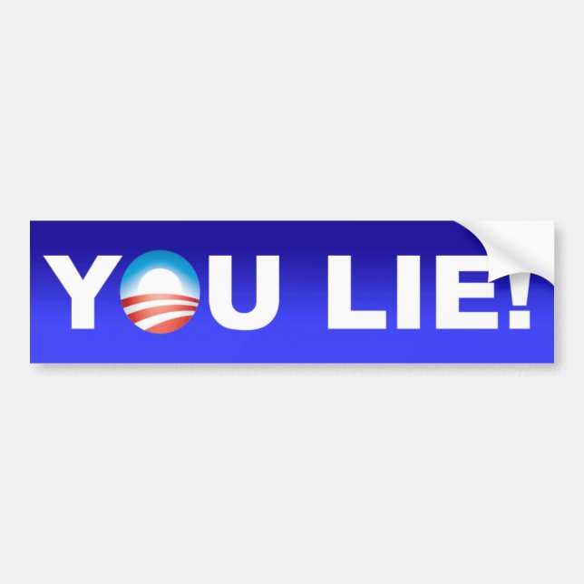 Autocollant De Voiture Obama vous vous trouvez (Devant)