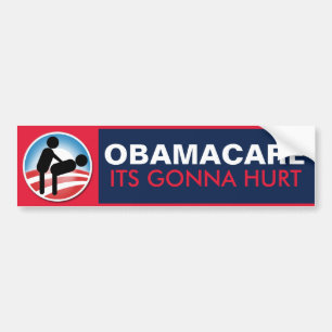 Autocollant De Voiture Obamacare, ça va faire mal