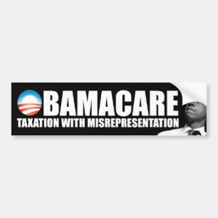 Autocollant De Voiture ObamaCare : Fausse déclaration d'imposition