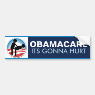 Autocollant De Voiture Obamacare son aller blesser