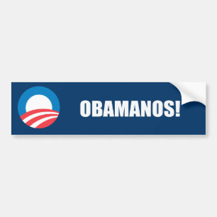 AUTOCOLLANT DE VOITURE OBAMANOS (2)