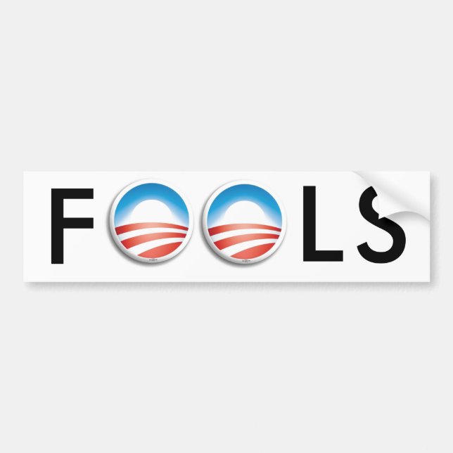 Autocollant De Voiture Observateur d'Obama (Devant)