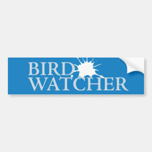 Autocollant De Voiture Observateur d'oiseaux