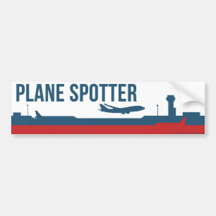 Autocollant De Voiture Observateur plat de tache