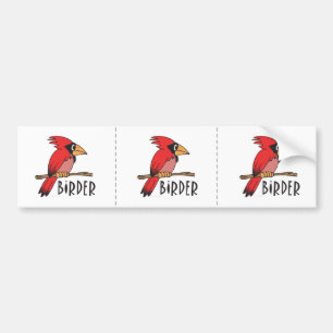 Autocollant De Voiture Observation d'oiseaux
