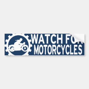 AUTOCOLLANT DE VOITURE OBSERVEZ POUR L'ADHÉSIF POUR PARE-CHOCS DE MOTOS