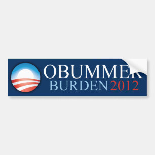 Autocollant De Voiture Obummer - charge 2012 - adhésif pour pare-chocs