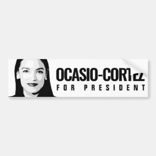 Autocollant De Voiture Ocasio-Cortez, président