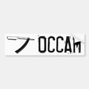 Autocollant De Voiture Occam’s Razor