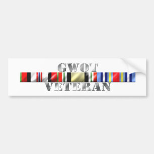 AUTOCOLLANT DE VOITURE OEF OIF GWOTE