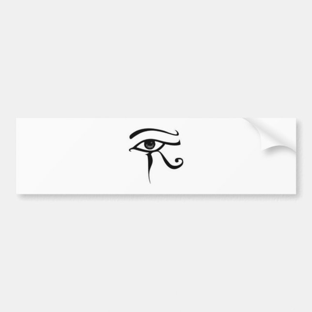 Autocollant De Voiture Oeil égyptien de Horus (Devant)