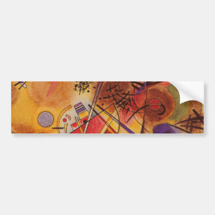 Autocollant De Voiture Oeuvre Abstraite de Kandinsky