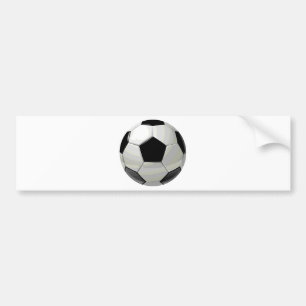 Autocollant De Voiture Oeuvre de soccer unique