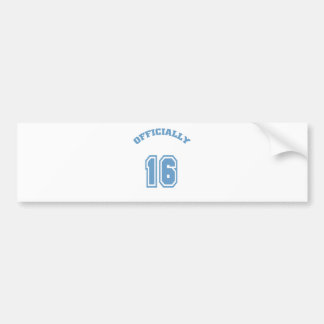 Autocollant De Voiture Officiellement 16