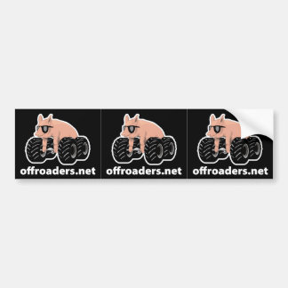 Autocollant De Voiture Offroader Hedmark - noir de 3 Webs