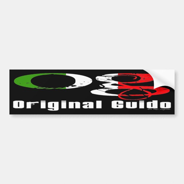 Autocollant De Voiture OG - Guido original (Devant)