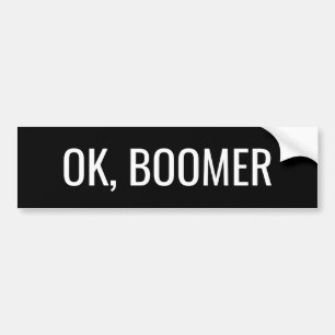 Autocollant De Voiture OK Boomer