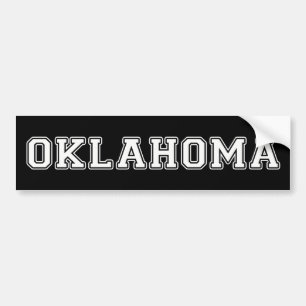Autocollant De Voiture Oklahoma