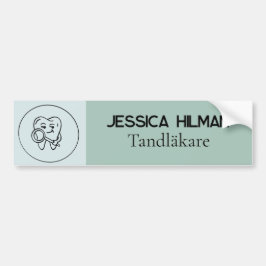 Autocollant De Voiture Olive green Dentist/all Sticker logo Personalized