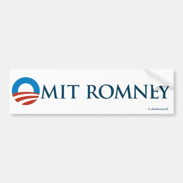 Autocollant De Voiture Omettez l'adhésif pour pare-chocs de Romney (Devant)