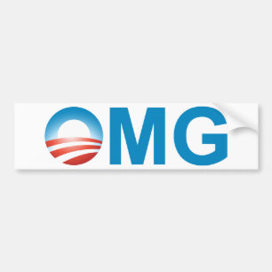 AUTOCOLLANT DE VOITURE OMG