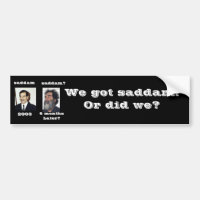 On a Saddam ?