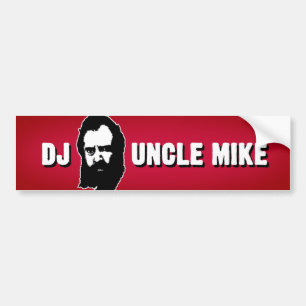 Autocollant De Voiture Oncle Mike du DJ