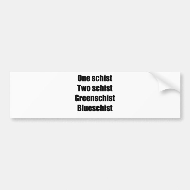 Autocollant De Voiture oneschistblack (Devant)