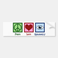 Optométriste Peace Love Optométrie Blue Eye Doctor