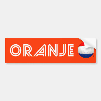 Autocollant De Voiture Oranje - Football Pays-Bas