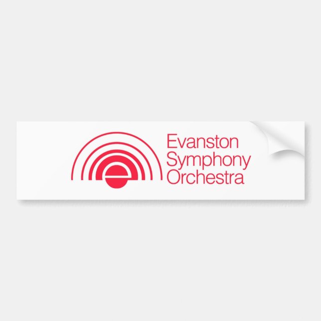 Autocollant De Voiture Orchestre symphonique d'Evanston (Devant)
